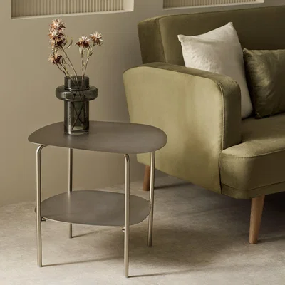 Habitat Habitat Whiston Side Table - Silver