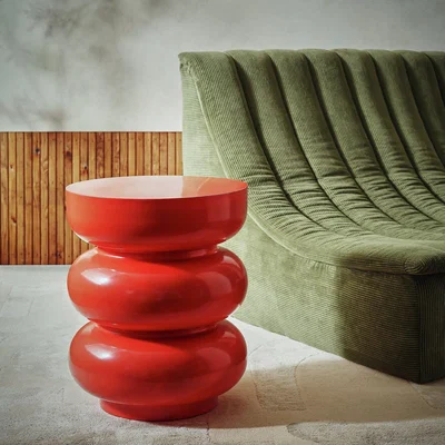 Habitat Habitat Rune Side Table - Red