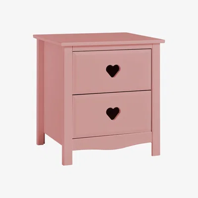 Habitat Habitat Kids Mia Bedside Table - Pink