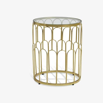 Habitat Habitat Elba Side Table - Gold