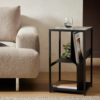 Habitat Habitat Sarai Side Table - Black