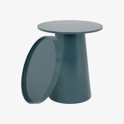 Habitat Habitat Brodi Petrol Blue Removeable Tray Top Side Table