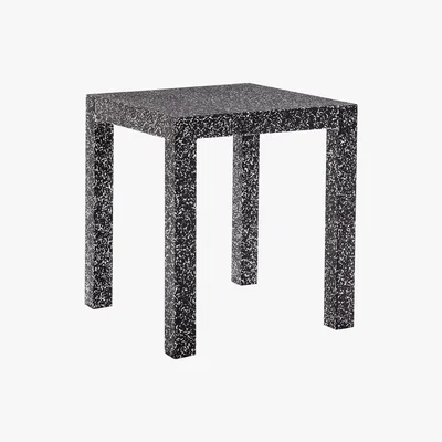 Habitat Habitat Gingko Black And White Metal Side Table