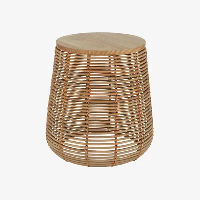 Habitat Habitat Hazel Natural Rattan Side Table