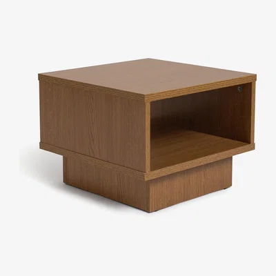 Habitat Habitat Cubes 1 Shelf End Table - Oak Effect