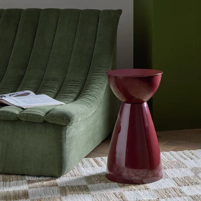 Habitat Habitat Mel Side Table - Dark Red