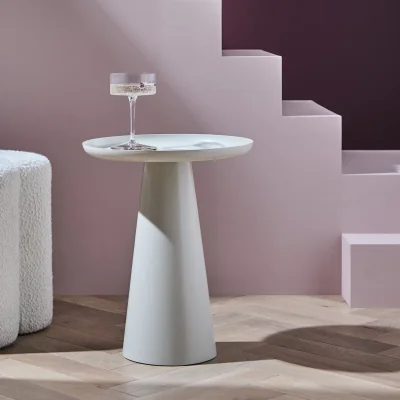 Habitat Habitat Caben Side Table - Light Grey
