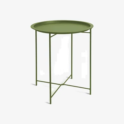 Habitat Habitat Pula Folding Metal Side Table - Green