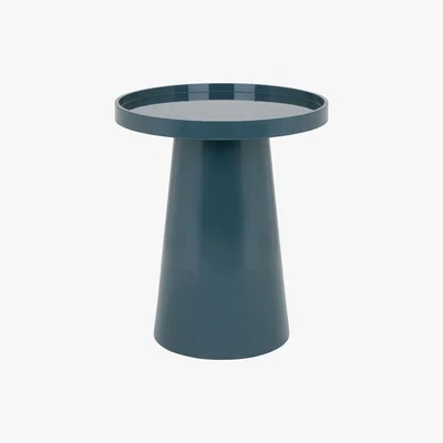 Habitat Habitat Brodi Petrol Blue Removeable Tray Top Side Table, Blue