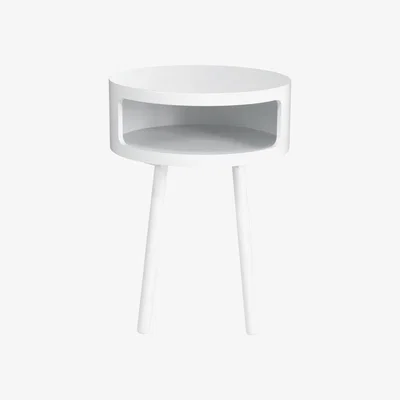 Habitat Habitat Bumble Side Table - White
