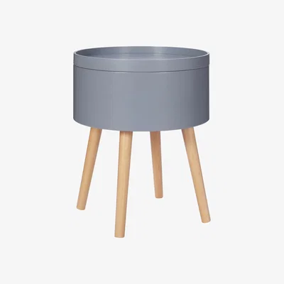Habitat Habitat Skandi Storage Side Table - Grey