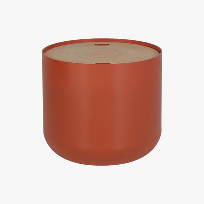 Habitat Blyth Clay Storage Side Table, Clay
