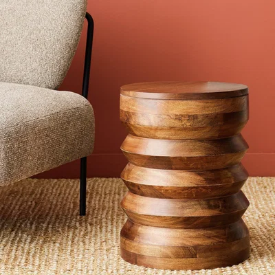 Habitat Habitat Marx Side Table - Walnut