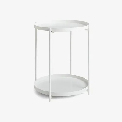 Habitat Habitat Rex Side Table - White