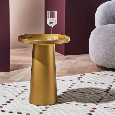 Habitat Habitat Enya Side Table - Gold