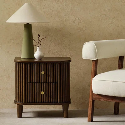 Habitat Habitat Kendi Side Table - Walnut