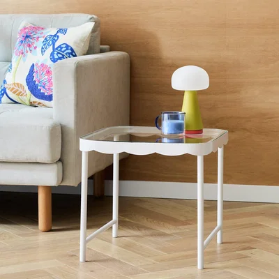 Habitat Habitat Rudo Side Table - White