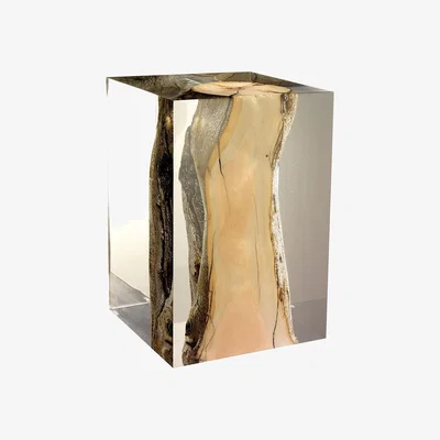 Heal's Timothy Oulton Xylem Sidetable Small Driftwood - Heal's UK Furniture