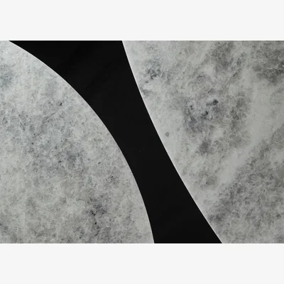 Heal's Knoll Saarinen Side Table in Limited Edition Iceberg Quartzite