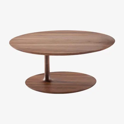 Heal's Artisan Bloop Side Table European Walnut 70cm