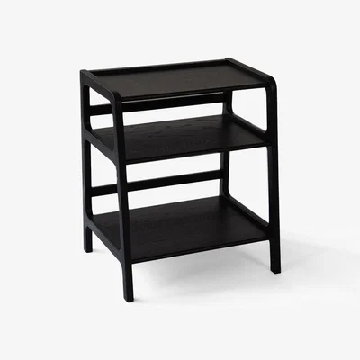 Heal's Scp Agnes Side Table in Black Stained Oak