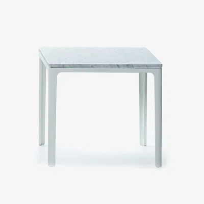 Heal's Vitra Plate Table Small Square Marble - Heal's UK Furniture