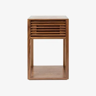Heal's Heal's Verona Side Table Walnut - Heal's UK Furniture