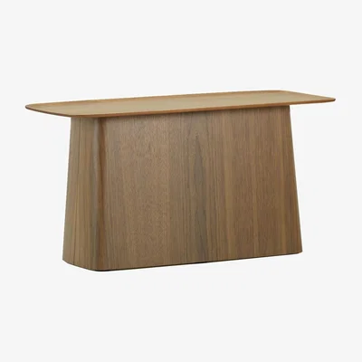 Heal's Vitra Wooden Side Table Large Walnut - Heal's UK Furniture
