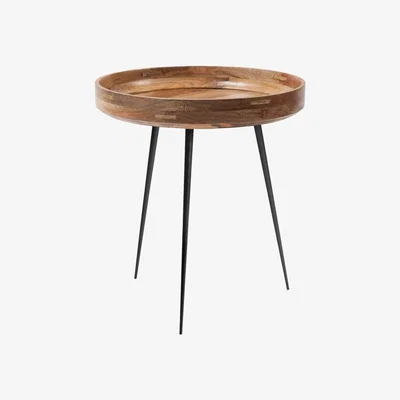 Heal's Mater Bowl Table Medium Natural Mango Wood