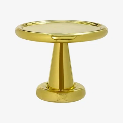 Heal's Tom Dixon Spun Short Table Brass - Heal's UK Furniture