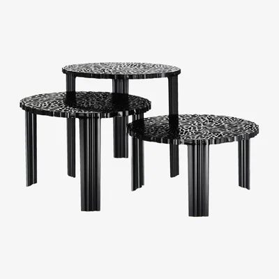 Heal's Kartell TTable Medium Black - Heal's UK Furniture