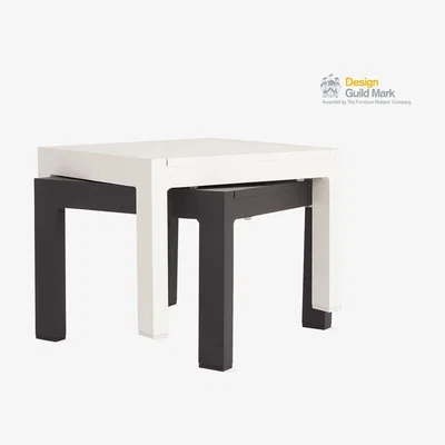 Heal's Case Eos Garden Side Table White - Heal's UK Furniture