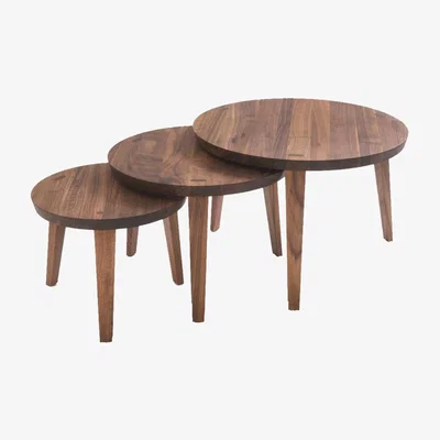 Heal's Riva 1920 Tao Small Low Table In Walnut - Heal's UK Furniture