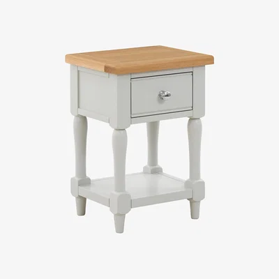 Homebase Westcott Oak Sofa Side Table
