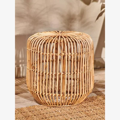 John Lewis Nkuku Kedarpur Round Rattan Side Table