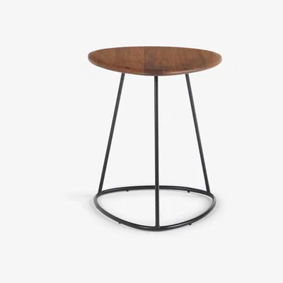 John Lewis John Lewis & Partners Plectrum Side Table, Walnut