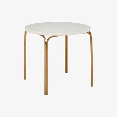 John Lewis John Lewis & Partners Azra Marble Side Table