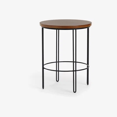 John Lewis ANYDAY John Lewis & Partners Pin Side Table, Brown