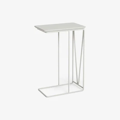 John Lewis John Lewis & Partners Insert Laptop Side Table, Cool Grey
