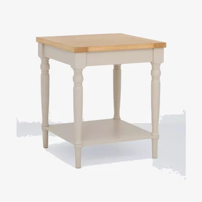 John Lewis John Lewis Foxmoor Side Table, FSC-Certified, Oak/White