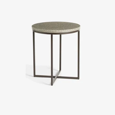 John Lewis House by John Lewis Rayna Terrazzo Large Side Table, Pink/Grey