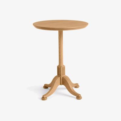 John Lewis John Lewis Clemence Pedestal Side Table, Natural Oak
