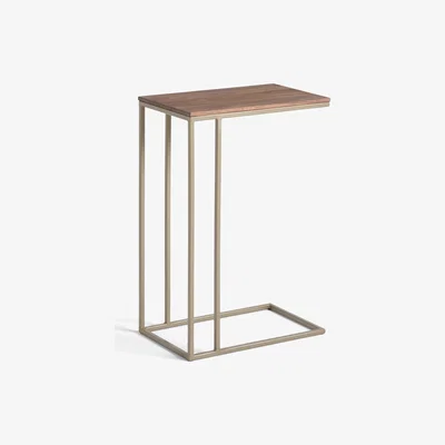 John Lewis John Lewis & Partners Raise Sofa Side Table, Walnut