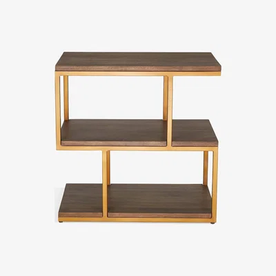 John Lewis Content by Terence Conran Metal Balance Side Table, Brown
