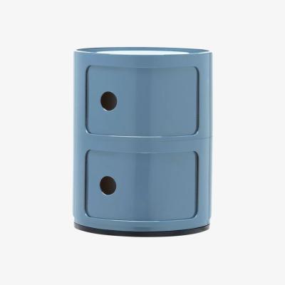 John Lewis Kartell Componibili 2-Tier Side Table, Blue