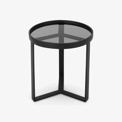 John Lewis MADE Aula Side Table, Black