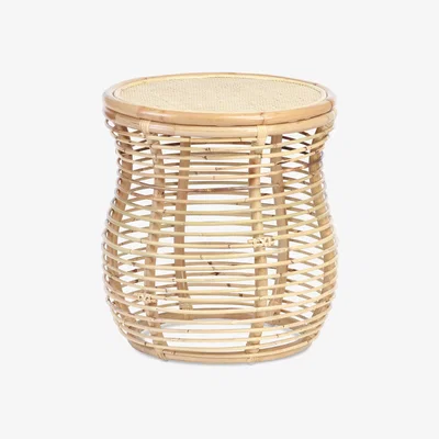 John Lewis Desser Royal Rattan Side Table, Natural