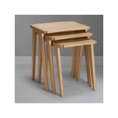 John Lewis John Lewis & Partners Duhrer Nest of 3 Tables