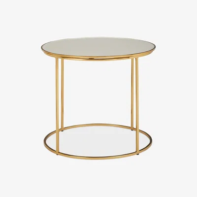 John Lewis John Lewis & Partners Melena Large Side Table, Cream