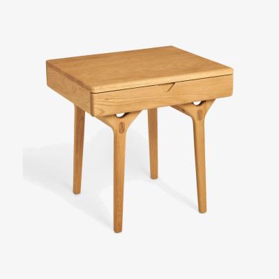 John Lewis John Lewis X-Ray Side Table with Drawer, Oak